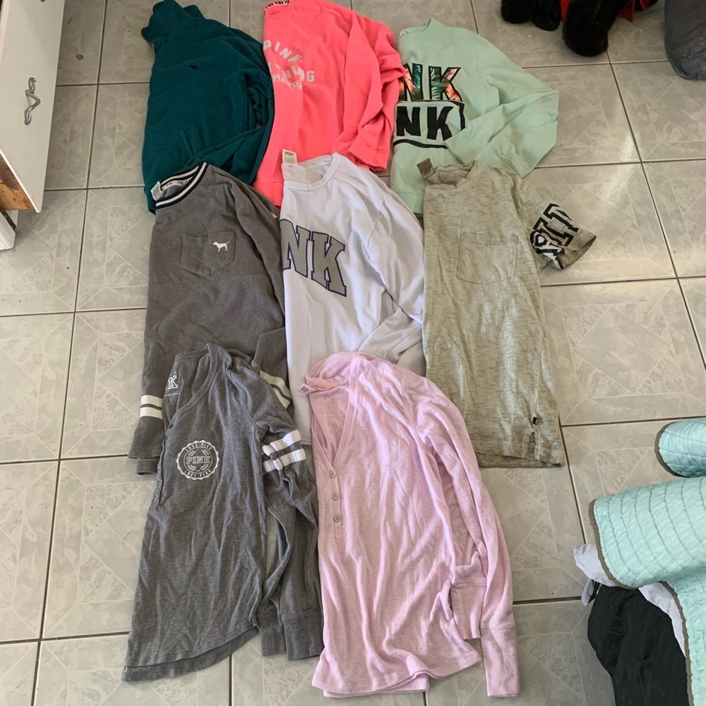 Xs & small vs pink lot